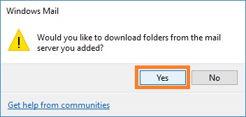 Download the list of folders