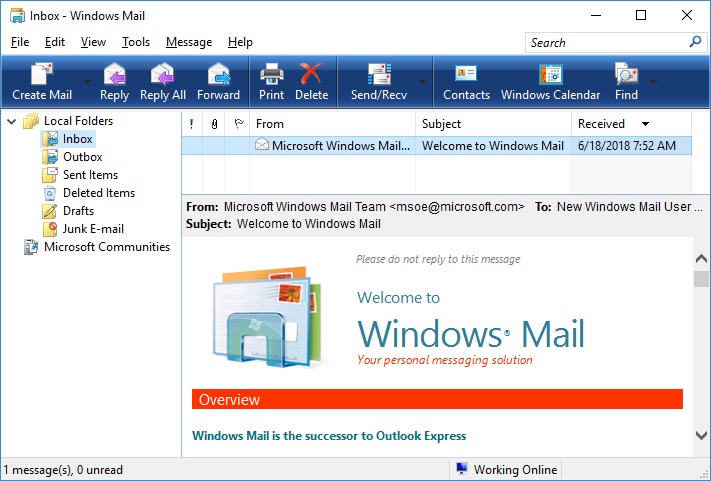 Windows Mail Restore Tool for Windows 10, 8.1 and 7 - Configure Windows Mail  with Hotmail (Live, Outlook.com)