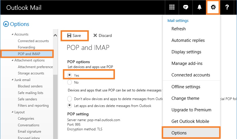 Hotmail log in: How do I find the Options menu - How do I sign out of  hotmail or Outlook?